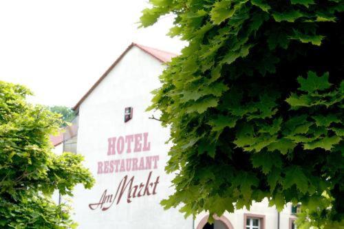 Hotel Am Markt Eckartsberga Exteriör bild
